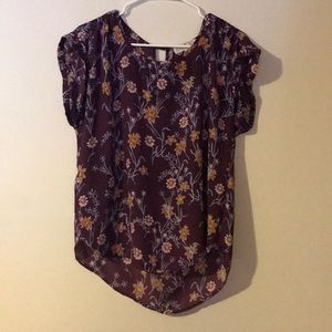 Floral Dressy Top
